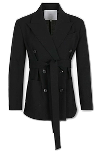 Setchu Long Sleeved Belted Jacket