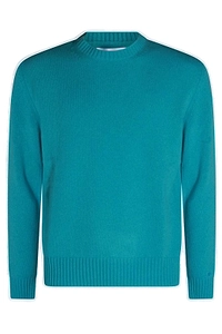 Seven Gauge Crewneck Knitted Jumper