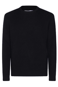 Seven Gauge Crewneck Ribbed Jumper