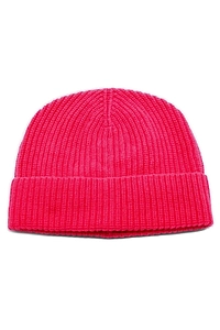 Seven Gauge Turn-Up Brim Ribbed Beanie