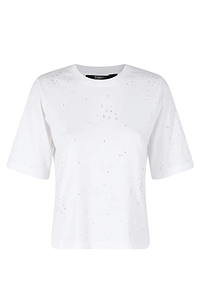 Seventy Boxy Laser-Cut T-Shirt
