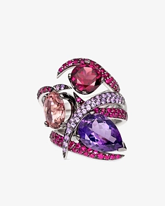 Aurora Interlocking Couture Ring Set