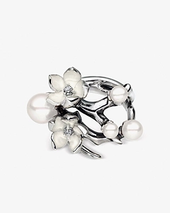Shaun Leane Cherry Blossom Double Flower Ring