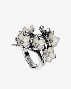 Shaun Leane Cherry Blossom Full Flower Ring