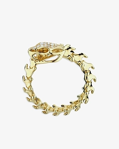 Shaun Leane Serpents Trace Wrap Embellished Ring