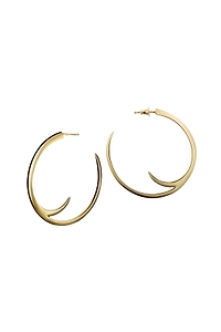 Shaun Leane Talon Cat Claw Large Hoop Earrings