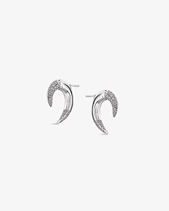 Shaun Leane Talon Diamond Hoop Earrings