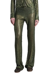 Alexium Sequin Embellished Sheer Pants