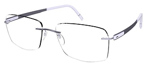 Silhouette Blend Geometric Frame Glasses