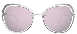 Silhouette Butterfly Frame Sunglasses