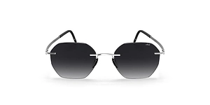 Silhouette Cabrillo Geometric Frame Sunglasses