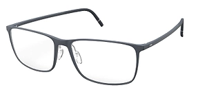 Silhouette Pure Wave Rectangle Frame Glasses