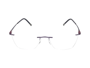 Silhouette Rimless Rectangle Glasses