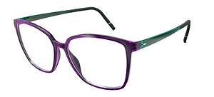 Silhouette Vivid Sky Fr Square Frame Glasses