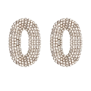 Silvia Gnecchi Oro 12 Liberty Oval Earrings