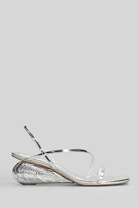 Bridget Shell Wedge Sandals
