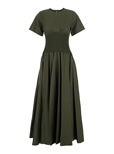 Simkhai Wrenna Gathered Waist Dress
