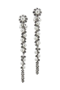 Simone Rocha Embellished Beaded Drop Earrings