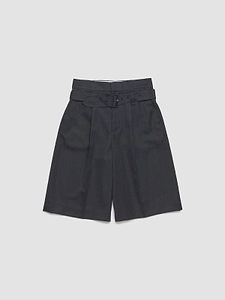 Simone Rocha Wide-Leg Belted Shorts