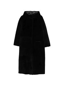 Simonetta Ravizza Hooded Fur Coat