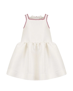 Ruffled Sleeveless Dress