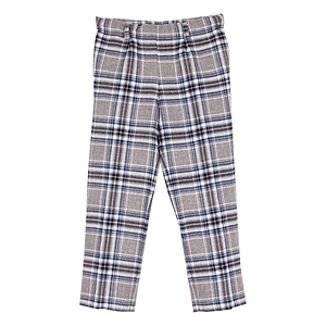 Siola Elasticated Waistband Checked Trousers