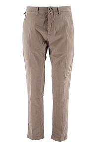 Siviglia Logo Patch Straight-Leg Trousers