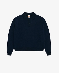 Sky High Farm Knitted Polo Shirt