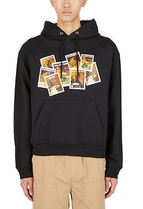 Sky High Farm X Denim Tears Graphic Printed Drawstring Hoodie