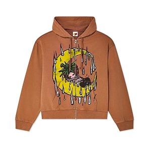 Sky High Farm Zip-Up Hoodie Sweater