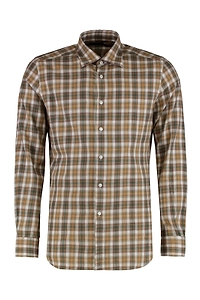 Slowear Checked Long-Sleeve Shirt