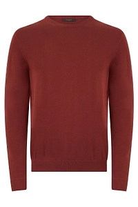 Slowear Crew Neck Cotton Knitted Sweater