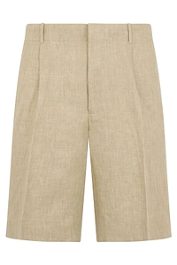 Slowear Pleated Bermuda Shorts