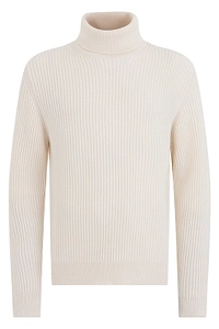 Slowear Ribbed Turtleneck Knitted Sweater