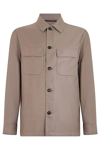 Slowear Virgin Wool Shirt Jacket