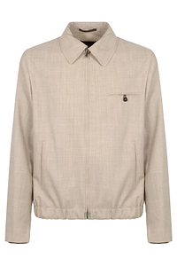 Slowear Virgin Wool Zip Jacket