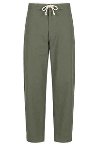 SociÉTé Anonyme Hakuba Drawstring Straight-Leg Pants