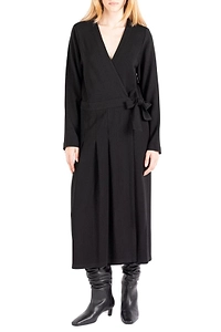SociÉTé Anonyme Jap V-Neck Tie-Fastened Dress