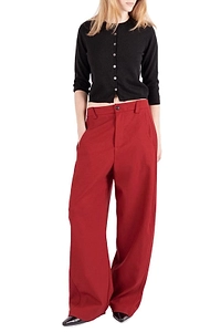 SociÉTé Anonyme Long-Sleeved Crewneck Cardigan