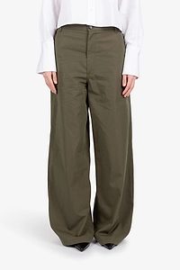 SociÉTé Anonyme Zipped Wide-Leg Pants