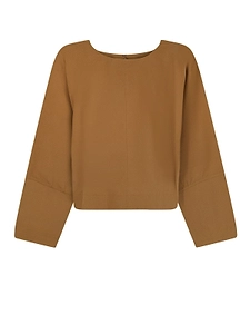 Armand Cropped Long-Sleeve Top
