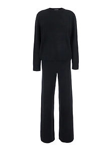 Soft Goat Cashmere Knit Suit