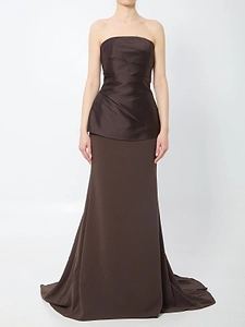Solace London Alia Draped Maxi Dress