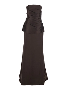 Solace London Alia Strapless Maxi Dress