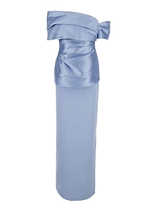 Lucine Off-Shoulder Long Dress