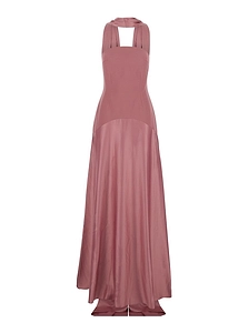Mae Scarf Detail Long Dress