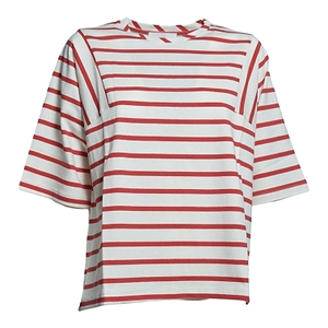 Solotre Boxy Fit Striped T-Shirt