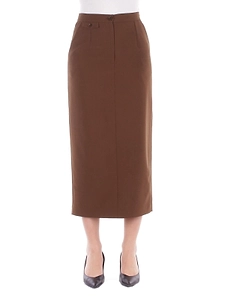 Solotre Midi Pencil Skirt