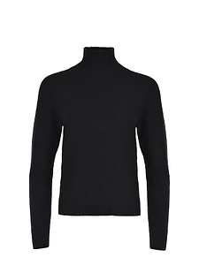 Solotre Ribbed High Neck Jumper