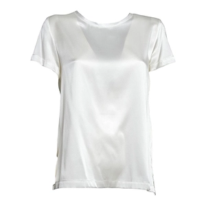 Short-Sleeve Satin T-Shirt